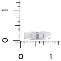 14K White Gold Polished Band