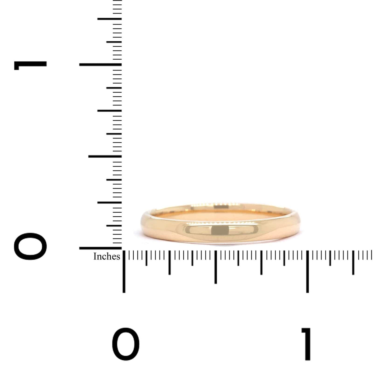 14K Yellow Gold Polished Band