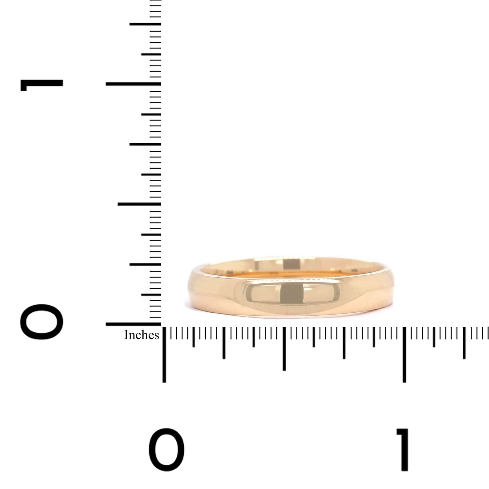 14K Yellow Gold Polished Band