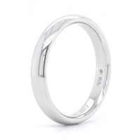 14K White Gold Polished Band