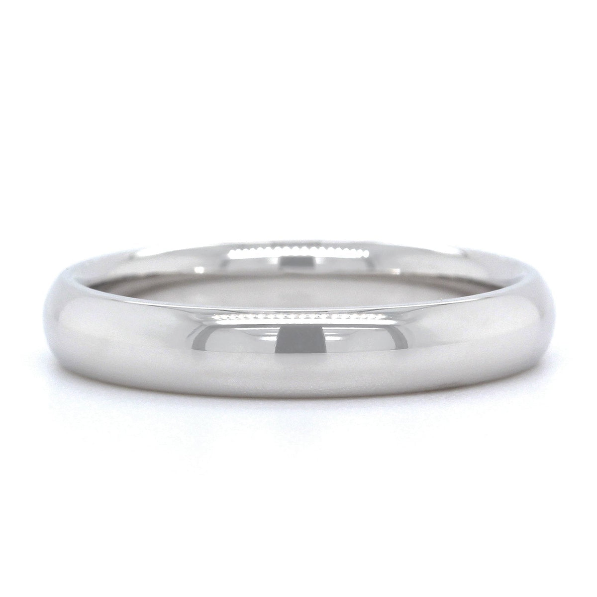 14K White Gold Polished Band