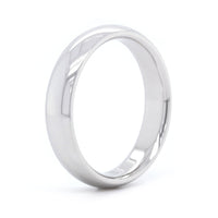 14K White Gold Polished Band