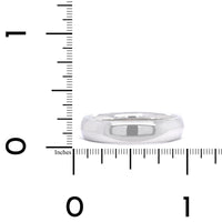 14K White Gold Polished Band