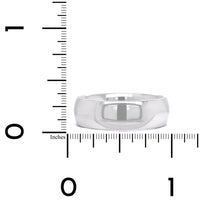 14K White Gold Polished Band