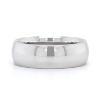 14K White Gold Polished Band