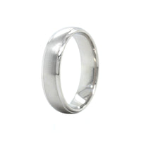 Platinum Polish with Satin Center Band