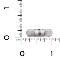 Platinum Polish with Satin Center Band