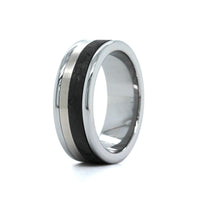 Gray Tungsten with Carbon Fiber and Titanium