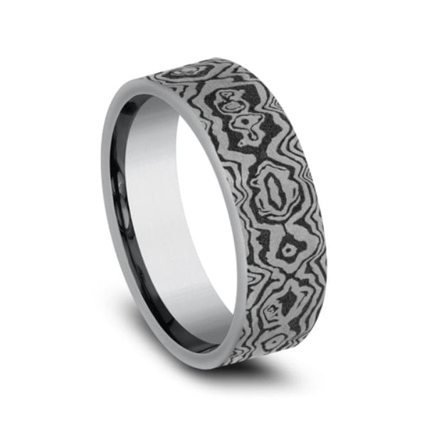 Tamascus Sword Pattern Band, Tamascus, Long's Jewelers