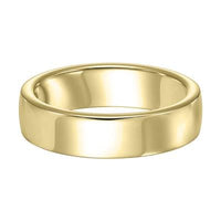 14K Yellow Gold High Polish Band, Long's Jewelers