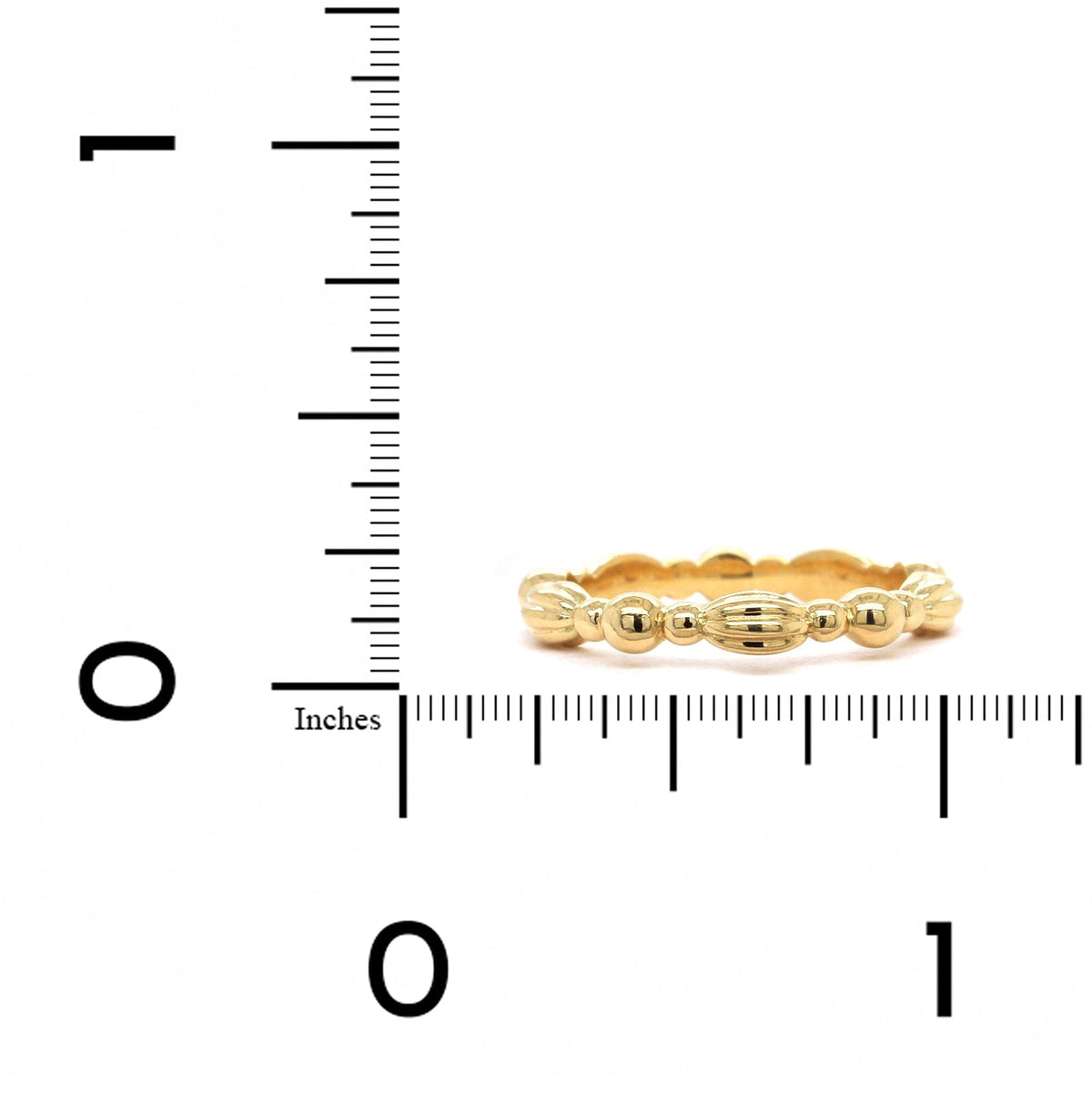 18K Yellow Gold Nutmeg Ring