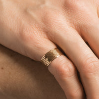 14K Yellow Gold Stacking Rings