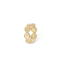 Jaipur 18K Yellow Gold Round Disc Ring, 18k yellow gold, Long's Jewelers