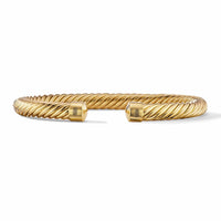 Cable Cuff Bracelet in 18K Yellow Gold, Long's Jewelers