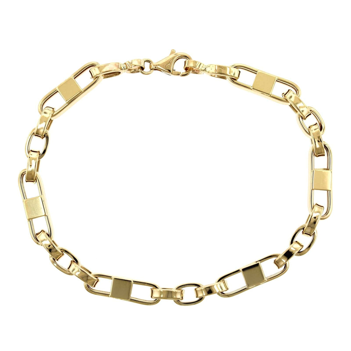 14K Yellow Gold Mariner Link Bracelet
