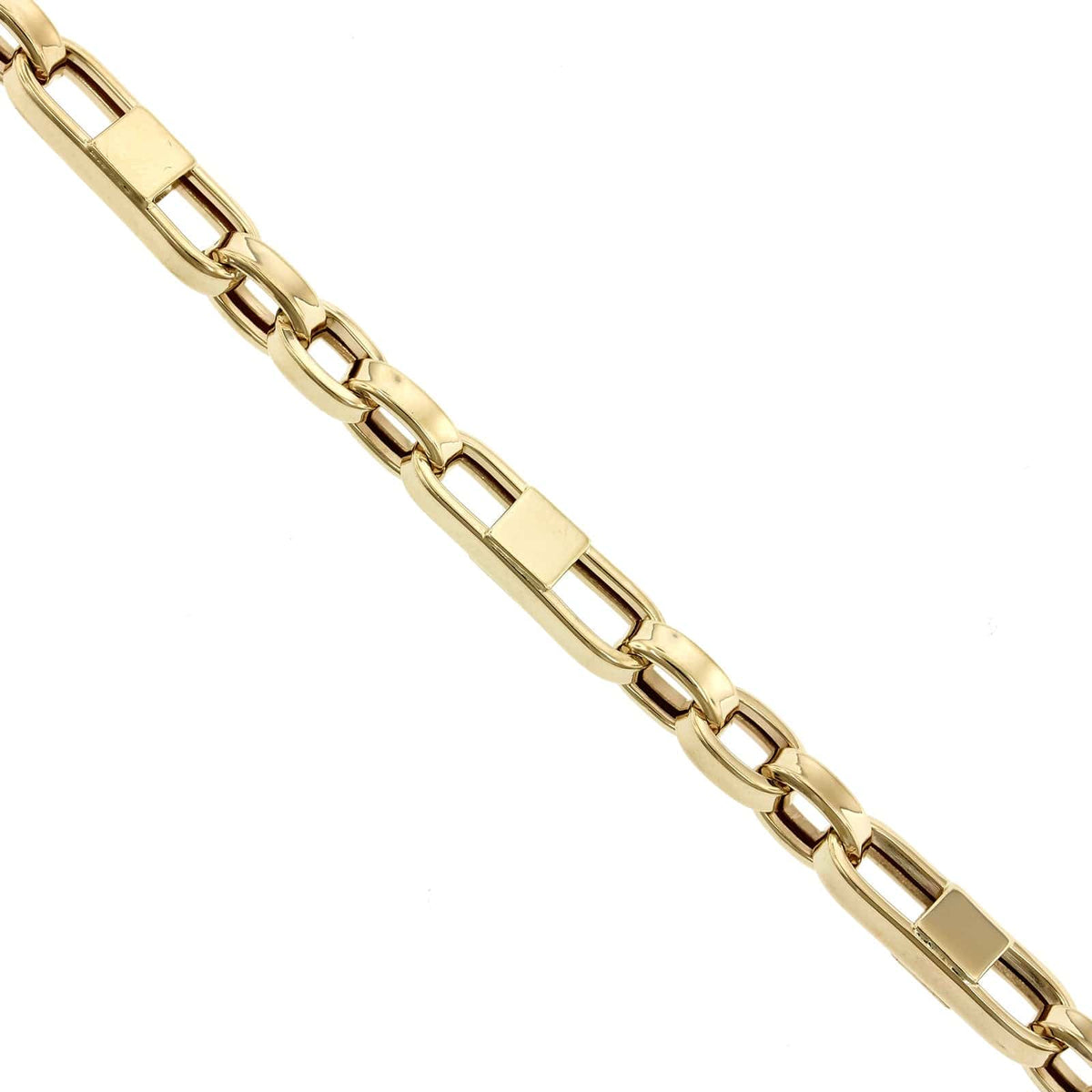 14K Yellow Gold Mariner Link Bracelet