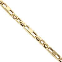 14K Yellow Gold Mariner Link Bracelet