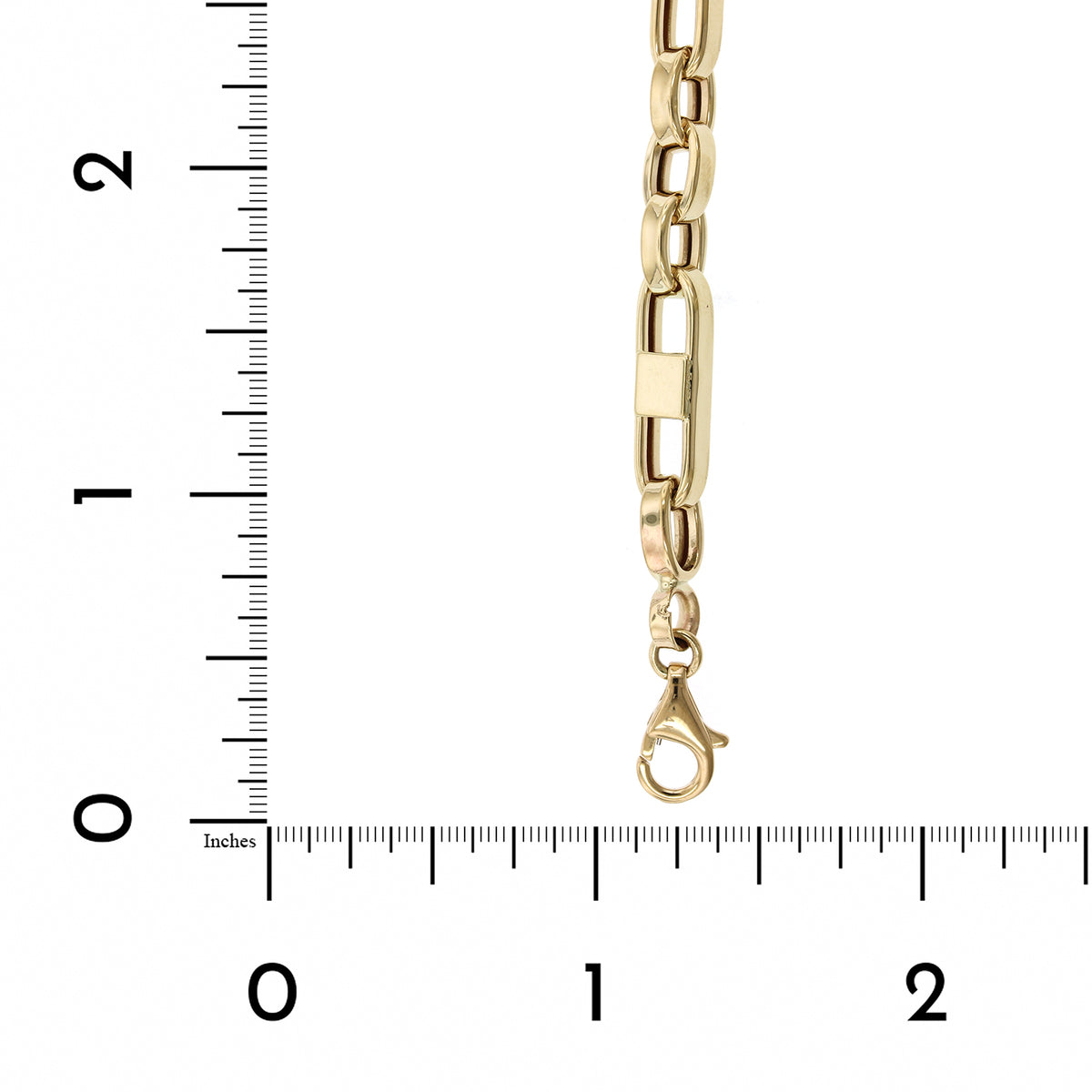 14K Yellow Gold Mariner Link Bracelet