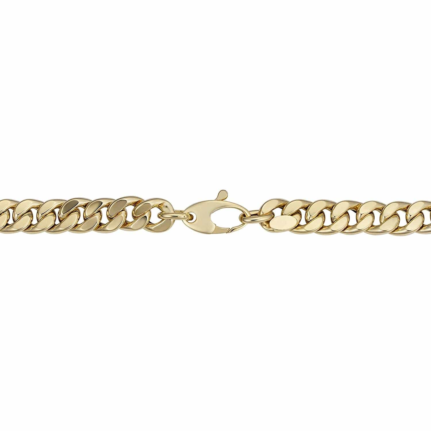 14K Yellow Gold Curb Link Bracelet