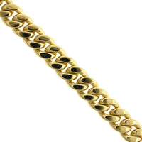 18K Yellow Gold Curb Chain Bracelet, 18k yellow gold, Long's Jewelers