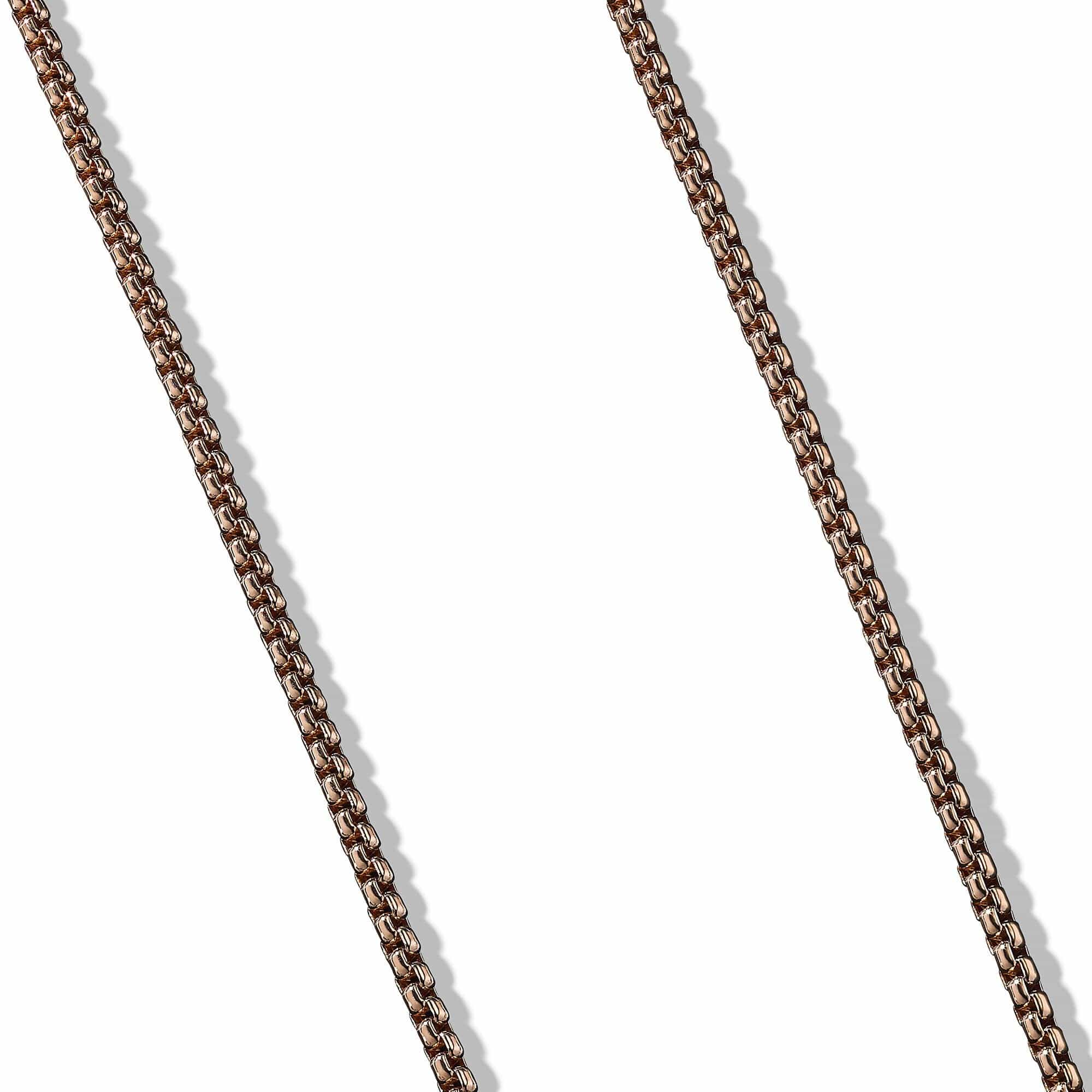 Small Box Chain in 18K Gold, 2.7mm