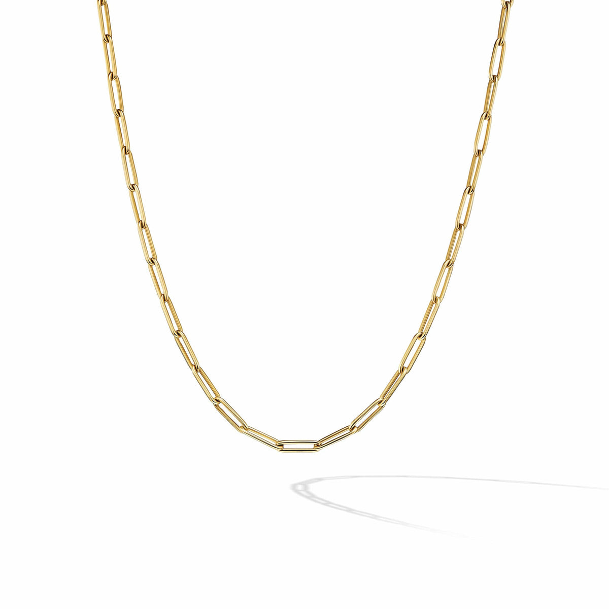 Chain Link Necklace in 18K Yellow Gold