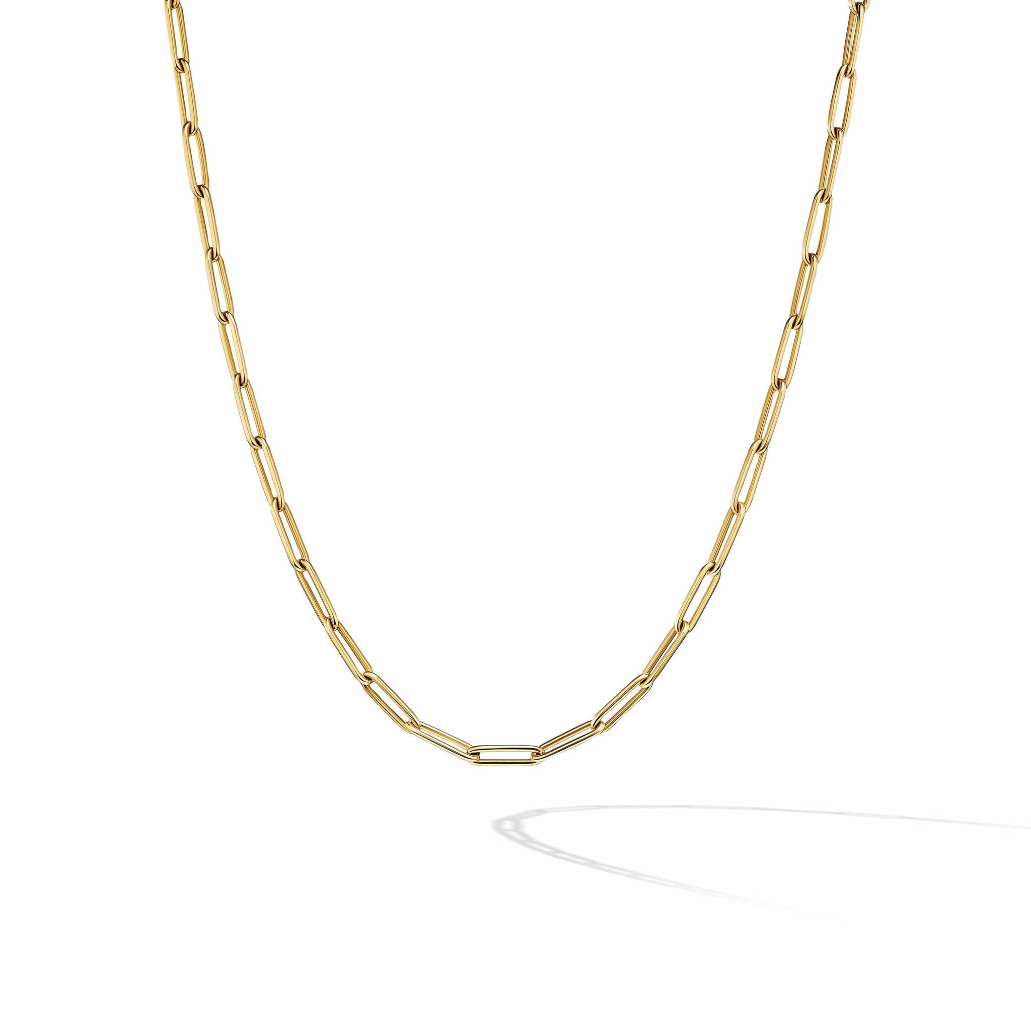 Chain Link Necklace in 18K Yellow Gold