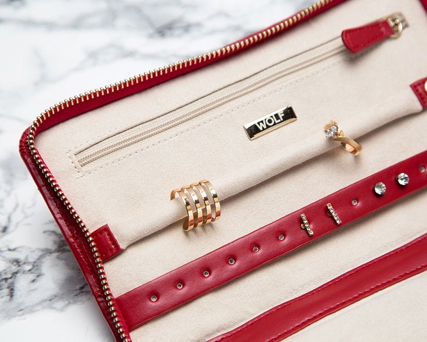 Caroline Jewelry Portfolio Red
