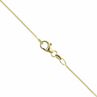 14K Yellow Gold Garnet Pendant, 14k yellow gold, Long's Jewelers