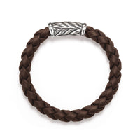 Chevron Bracelet in Brown