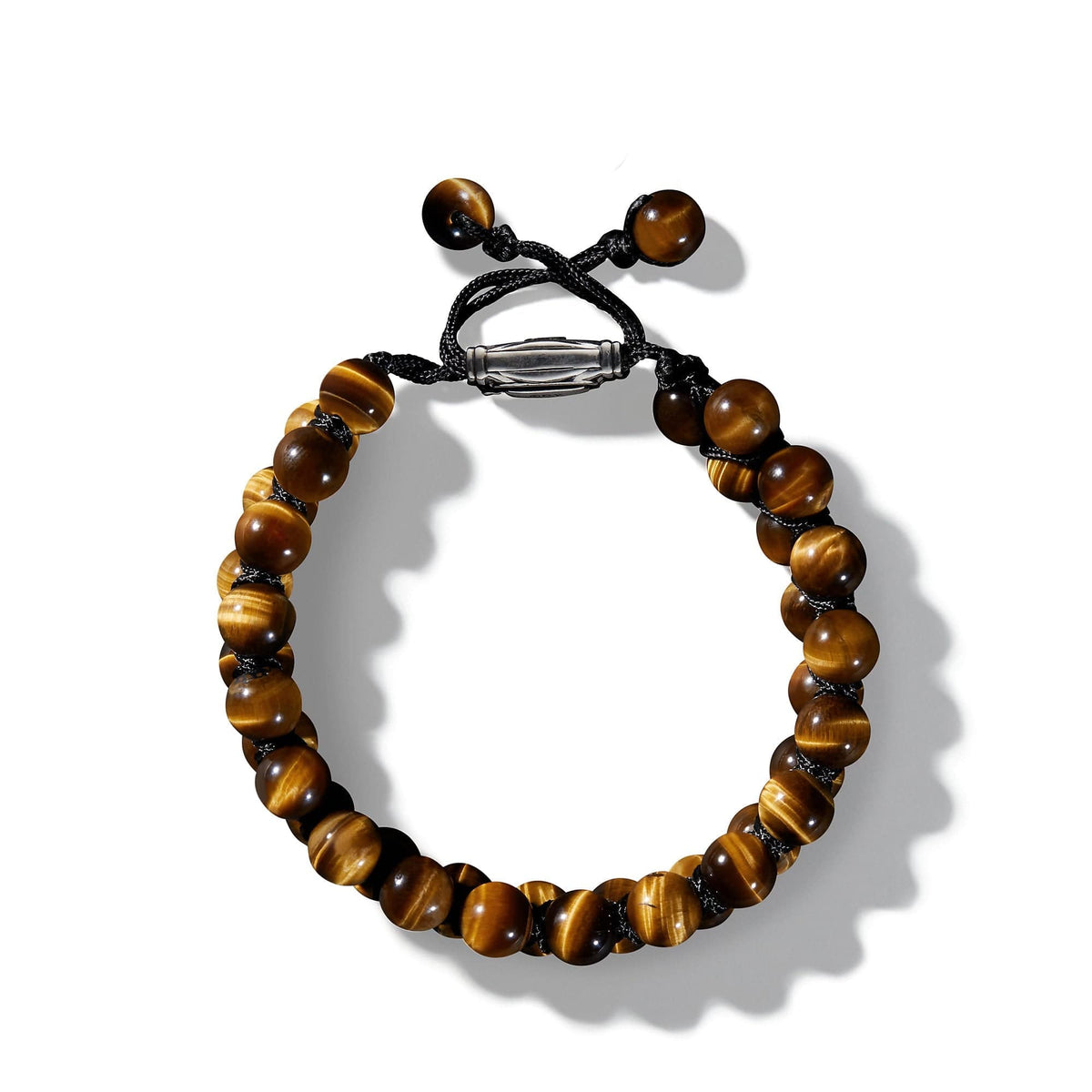 Spiritual Beads Two-Row Bracelet with Tiger's Eye, Long's Jewelers