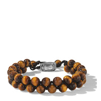 Spiritual Beads Two-Row Bracelet with Tiger's Eye, Long's Jewelers