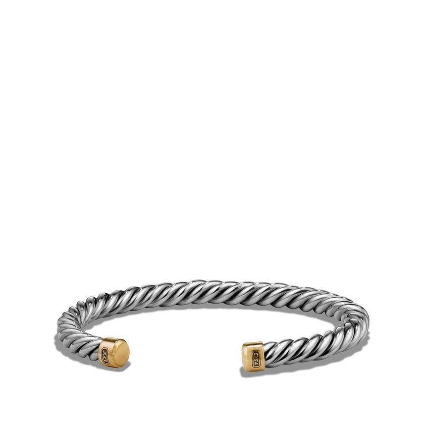 Cuff Bracelet with 18K Gold