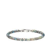 Faceted Bead Bracelet with Labradorite