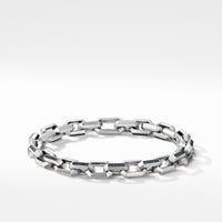 Heirloom Chain Link Bracelet with Pavé Black Diamonds