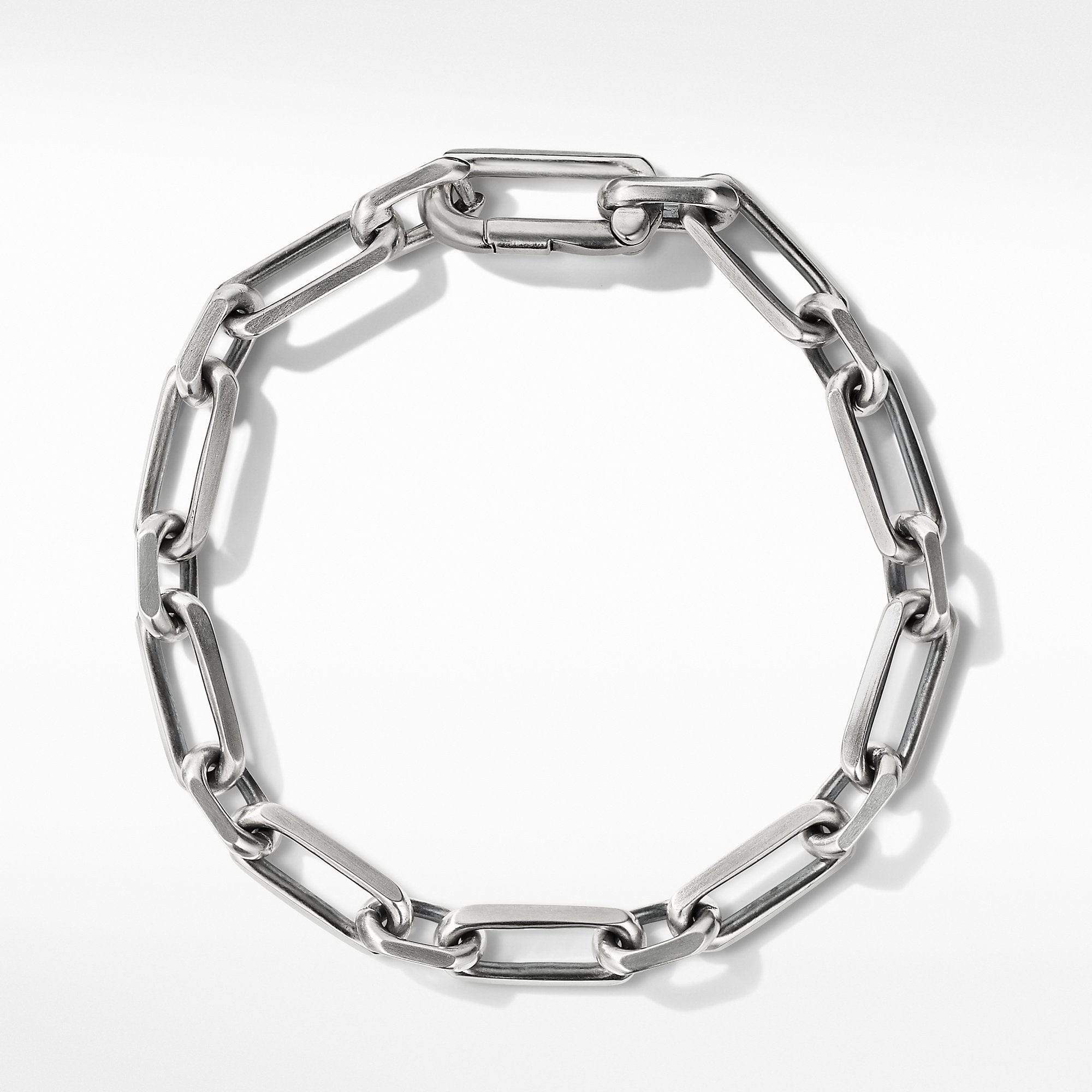 Elongated Open Link Chain Bracelet
