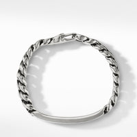 Curb Chain ID Bracelet with Pietersite