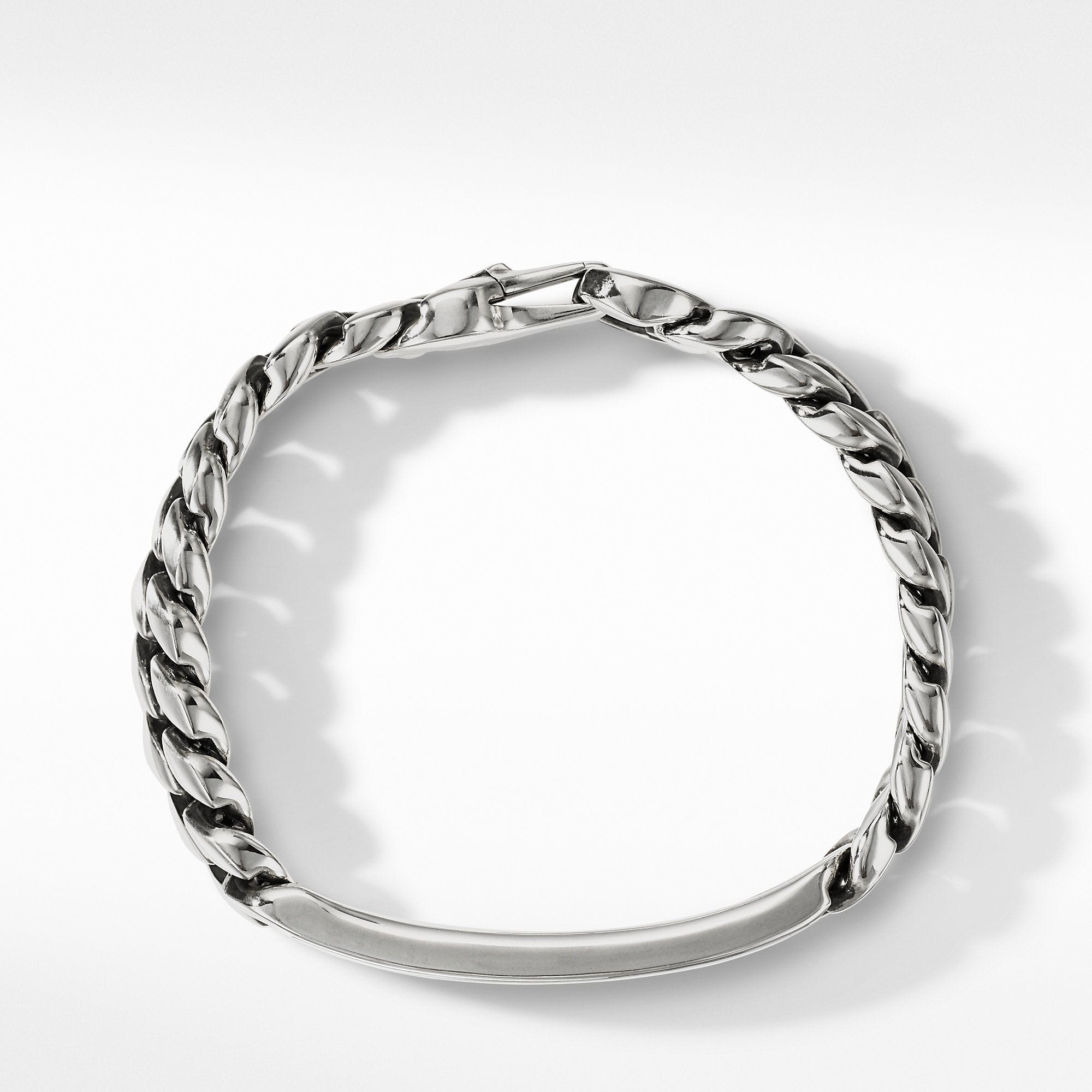 Curb Chain ID Bracelet with Pietersite