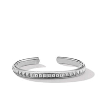 Pyramid Cuff Bracelet, Sterling Silver, Long's Jewelers