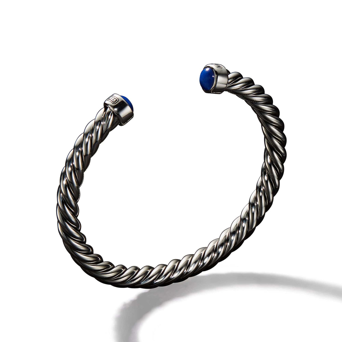 Cable Classic Cuff Bracelet with Lapis Lazuli, Long's Jewelers