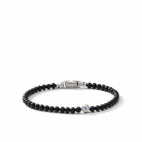 Spiritual Beads Evil Eye Bracelet with Black Onyx and Sapphires, Long's Jewelers