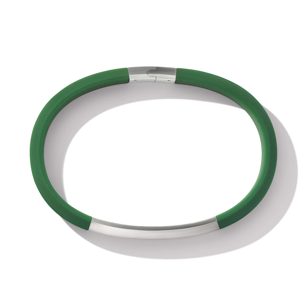 Streamline® ID Green Rubber Bracelet