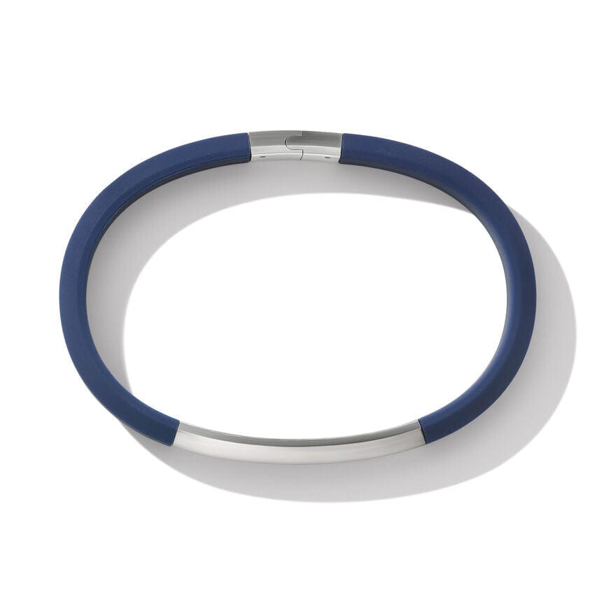 Streamline® ID Blue Rubber Bracelet