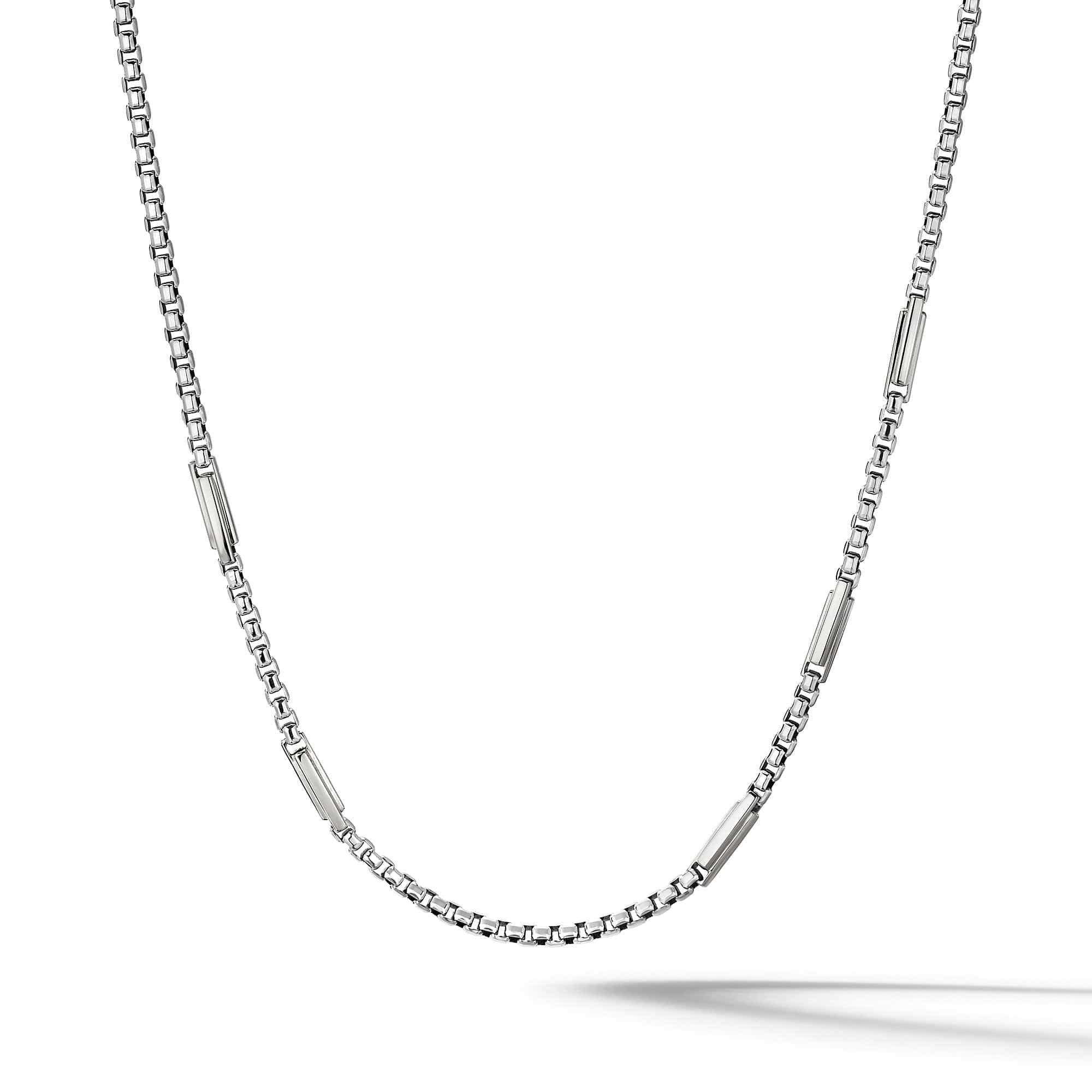 Streamline® Station Box Chain Necklace
