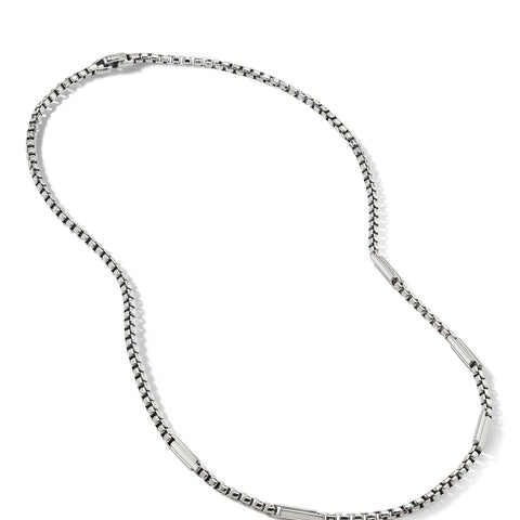 Streamline® Station Box Chain Necklace – Long's Jewelers