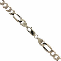 Sterling Silver Figaro Chain Necklace