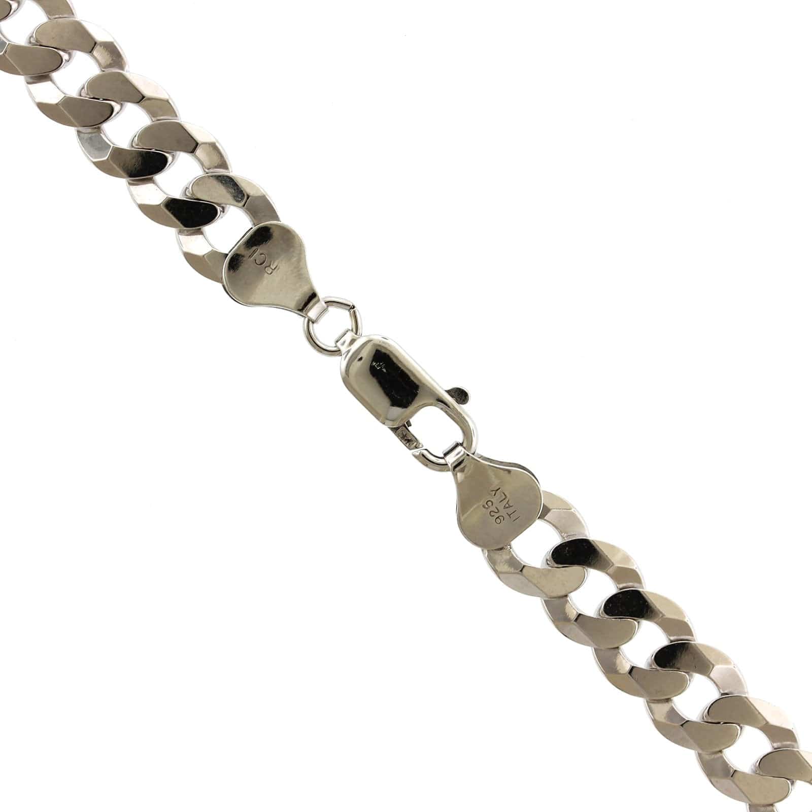 Sterling Silver Curb Chain Necklace