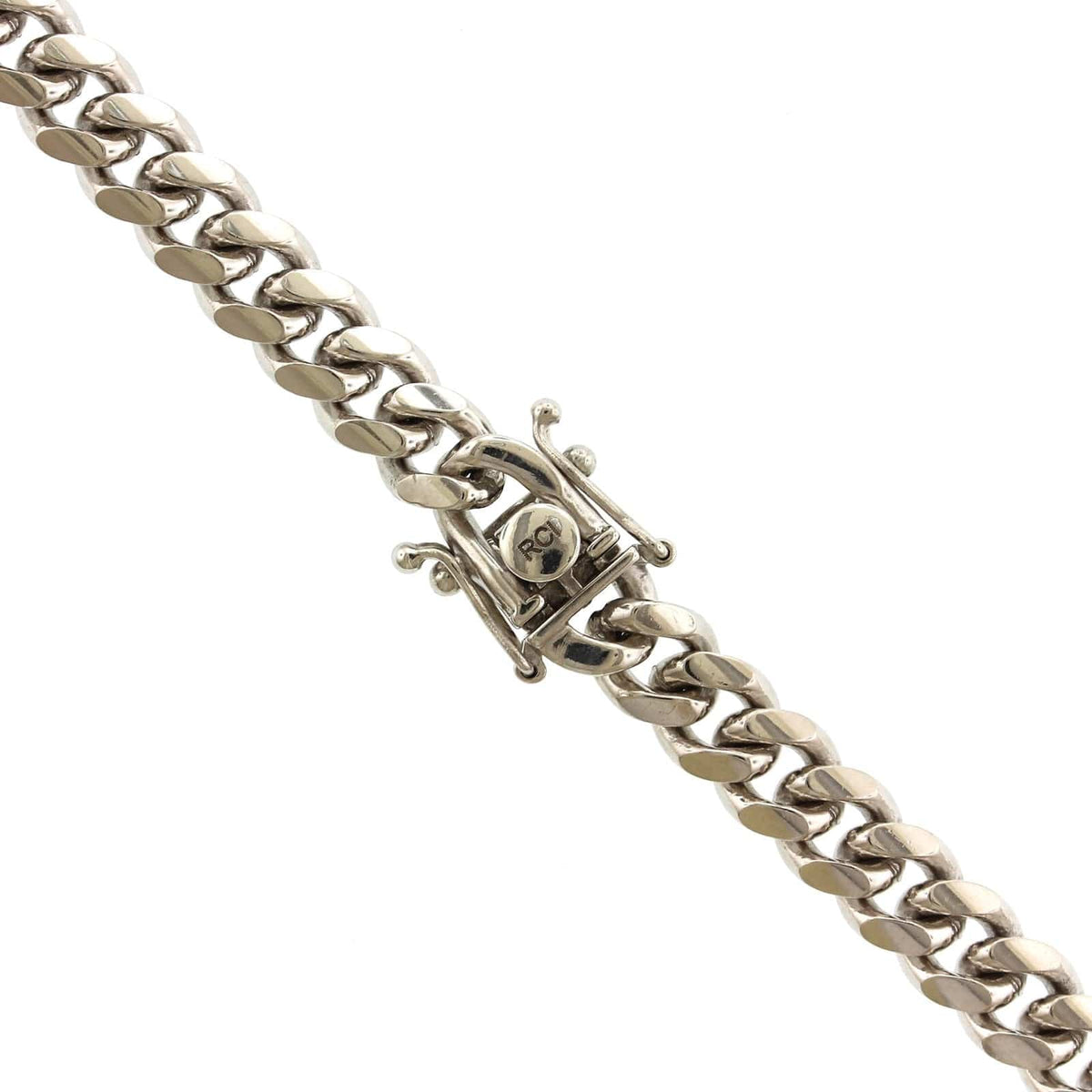 Sterling Silver Cuban Chain Necklace