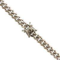 Sterling Silver Cuban Chain Necklace
