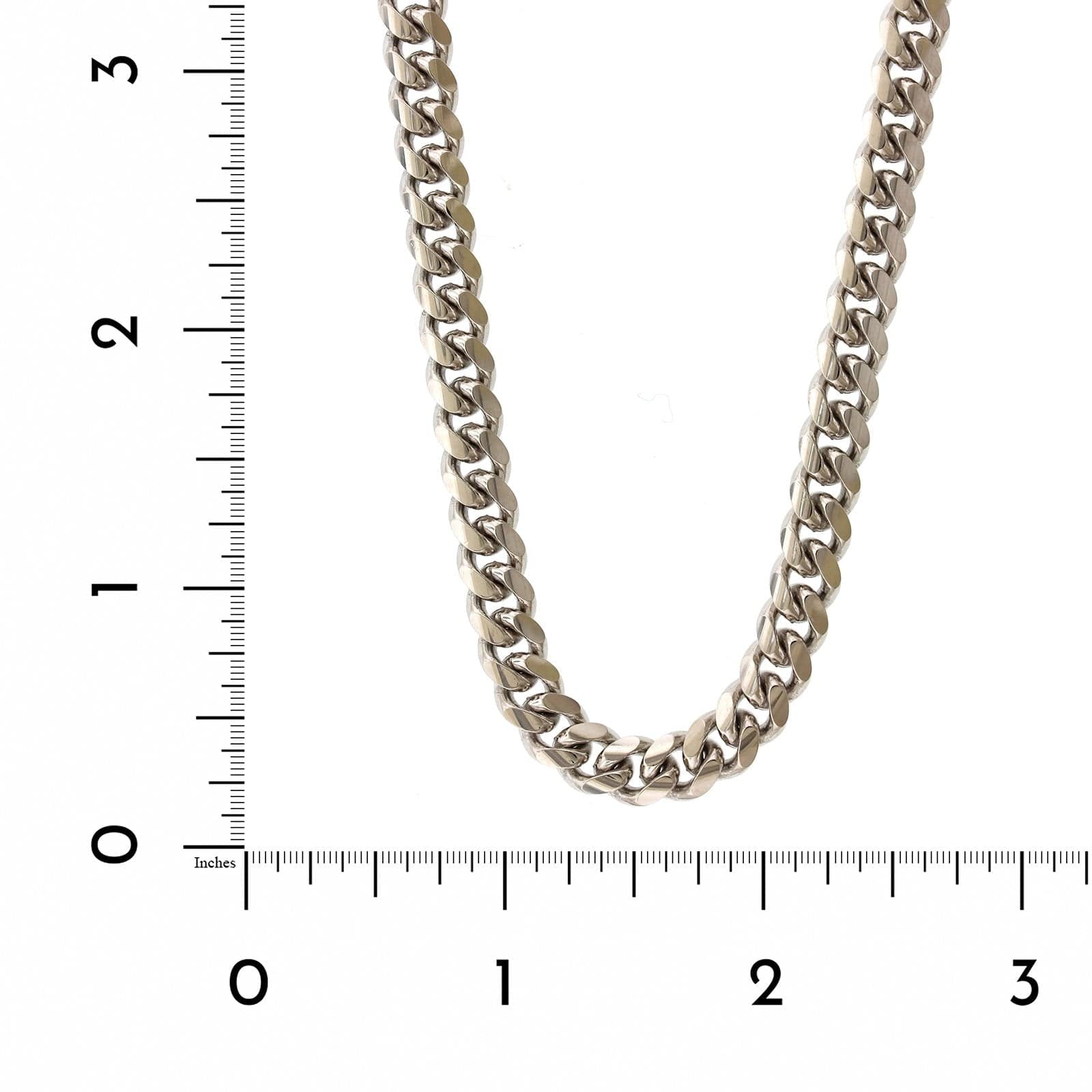 Sterling Silver Cuban Chain Necklace – Long's Jewelers